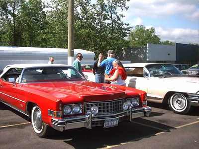 Over 30 classic Cadillacs were registered and even a few nonCadillac cars